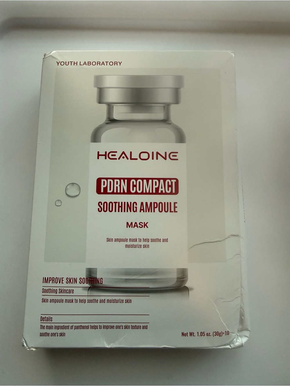 HEALOINE PDRN Compact Soothing Ampoule Mask